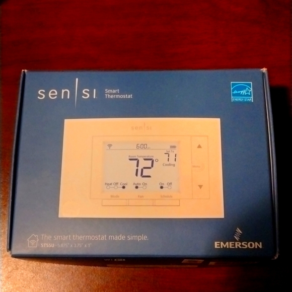COPY - NIB Sensi smart Thermostat Emerson ST55U - Picture 2 of 6